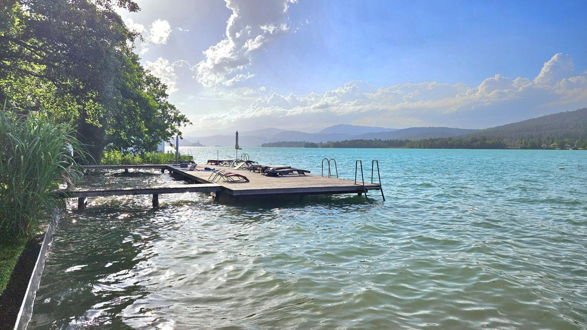 "Casa Antonio" 3 Gehminuten Strandbad Sekirn, Inkl Seezugang Exteriör bild