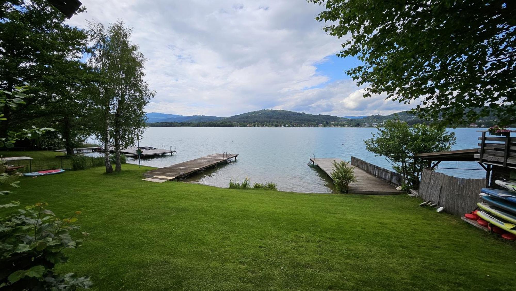 "Casa Antonio" 3 Gehminuten Strandbad Sekirn, Inkl Seezugang Exteriör bild